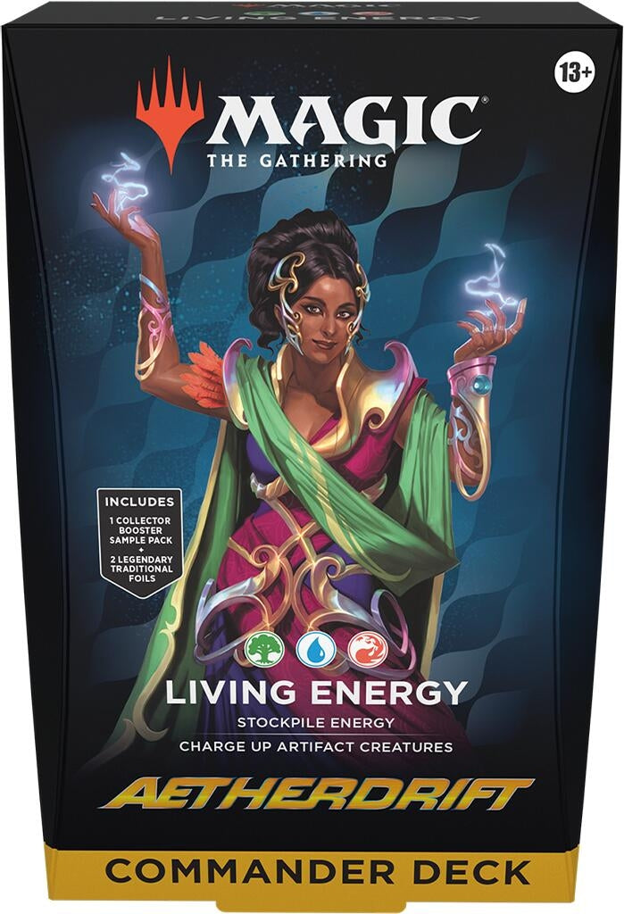 Aetherdrift Commander Deck - Living Energy [DRC] - MTG Sealed
