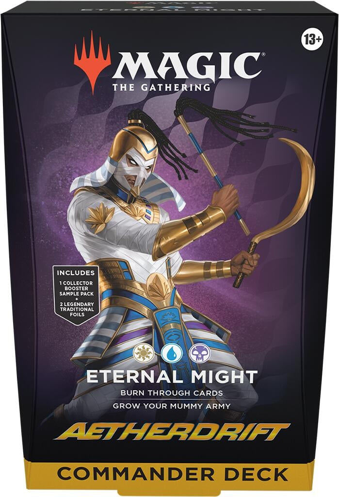 Aetherdrift Commander Deck - Eternal Might [DRC] - MTG Sealed