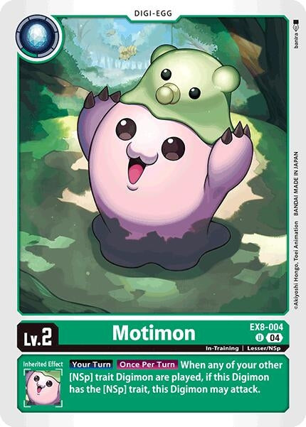 Motimon (EX8-004 U) - Digimon Card Game Single