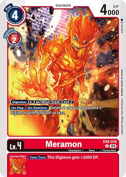 Meramon (EX8-010 C) - Digimon Card Game Single