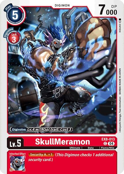 SkullMeramon (EX8-013 C) - Digimon Card Game Single