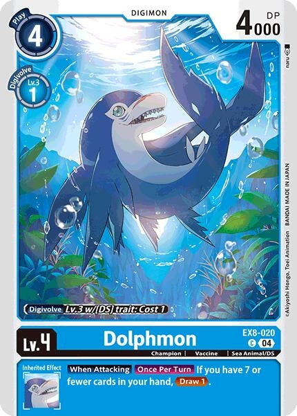 Dolphmon (EX8-020 C) - Digimon Card Game Single
