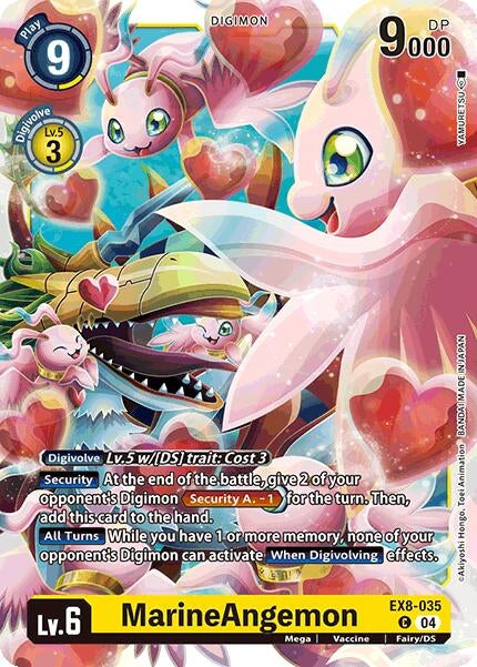 MarineAngemon (EX8-035 C) - Digimon Card Game Single
