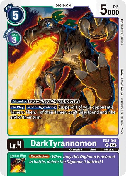 DarkTyrannomon (EX8-041 C) - Digimon Card Game Single