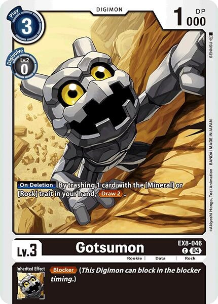Gotsumon (EX8-046 C) - Digimon Card Game Single