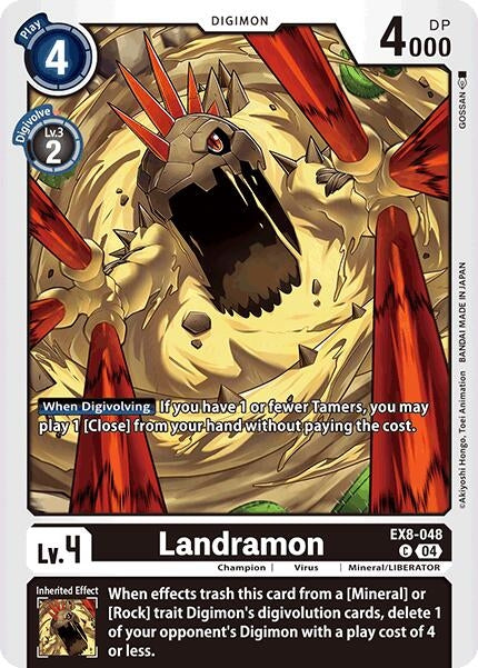 Landramon (EX8-048 C) - Digimon Card Game Single