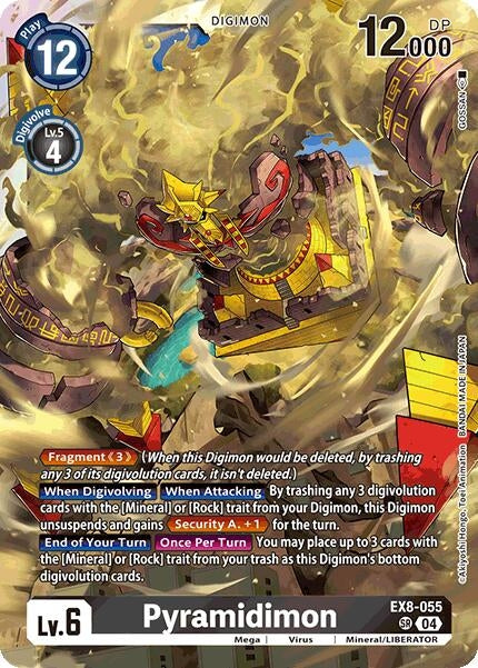 Pyramidimon (EX8-055 SR) - Digimon Card Game Single