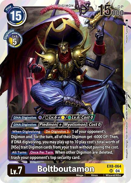 Boltboutamon (EX8-064 SR) - Digimon Card Game Single
