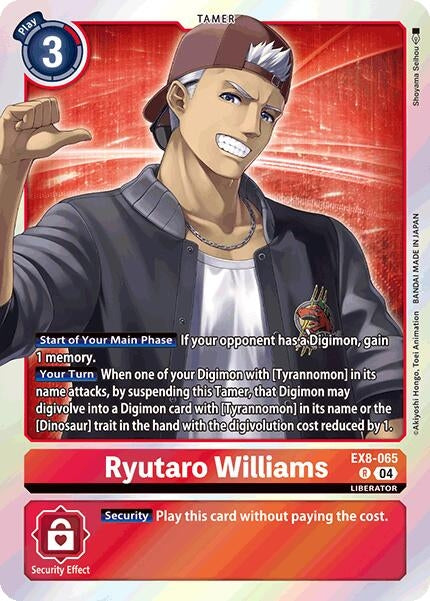 Ryutaro Williams (EX8-065 R) - Digimon Card Game Single