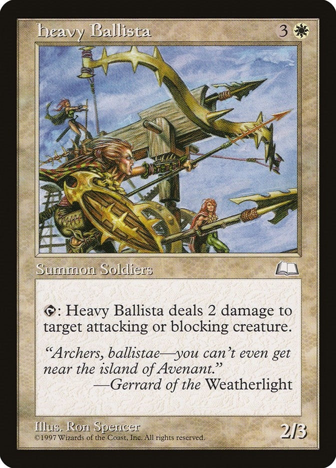 Heavy Ballista [WTH] - MTG Single