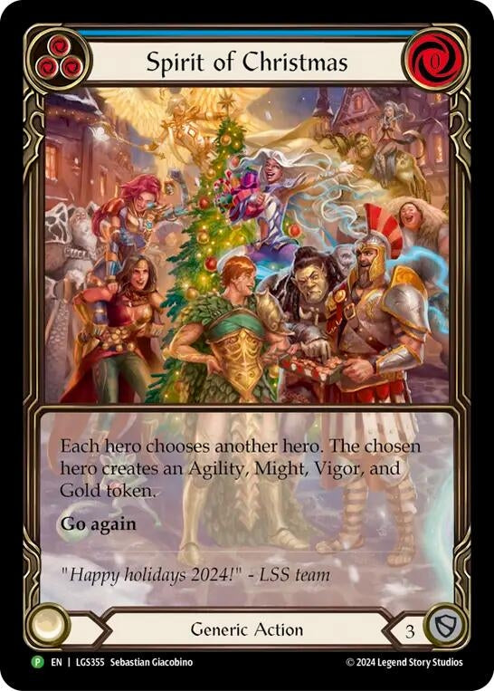 Spirit of Christmas - LGS355 (LGS355) [PR] - Flesh and Blood TCG Single