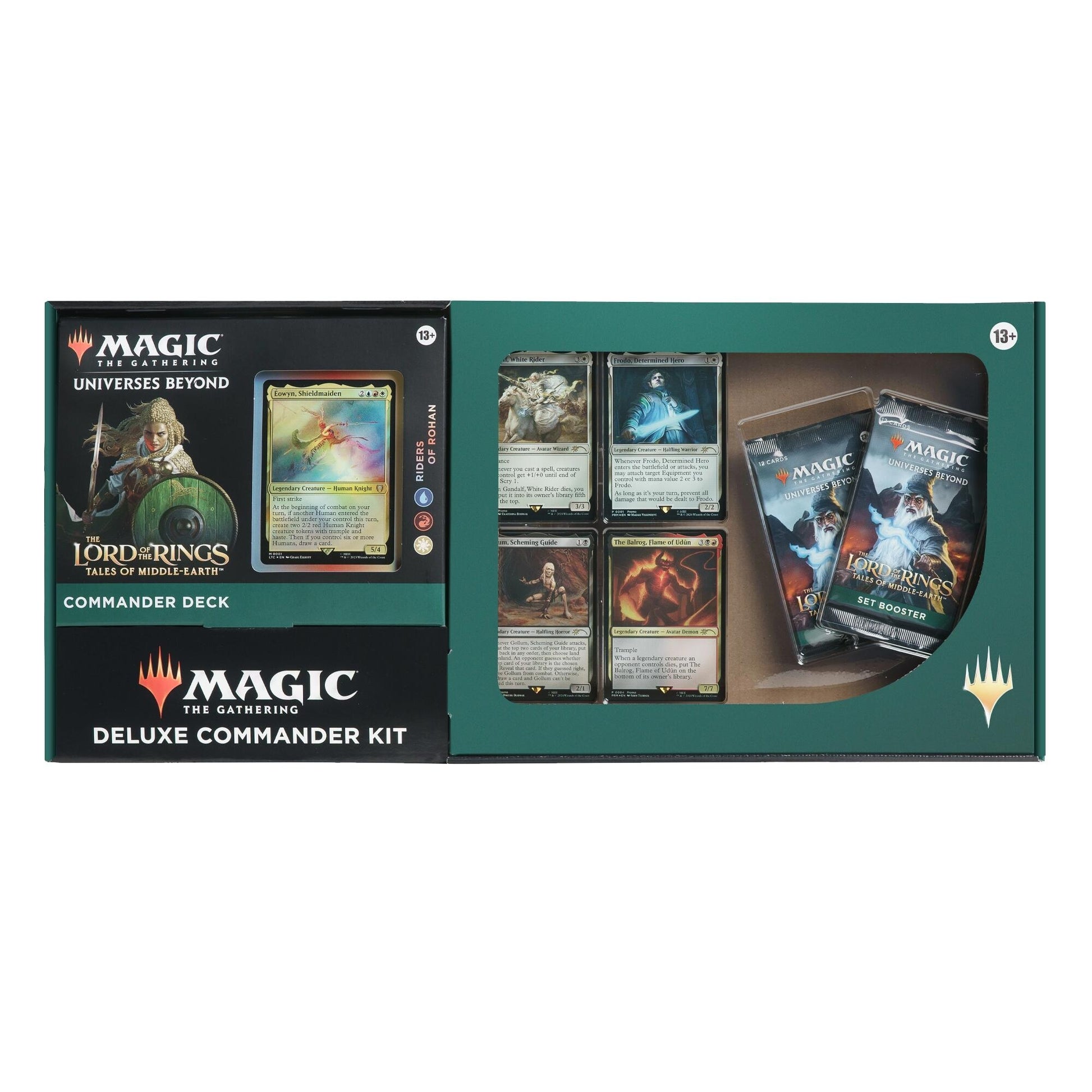 The Lord of the Rings: Tales of Middle-earth Deluxe Commander Kit - Riders of Rohan [LTC] - MTG Sealed