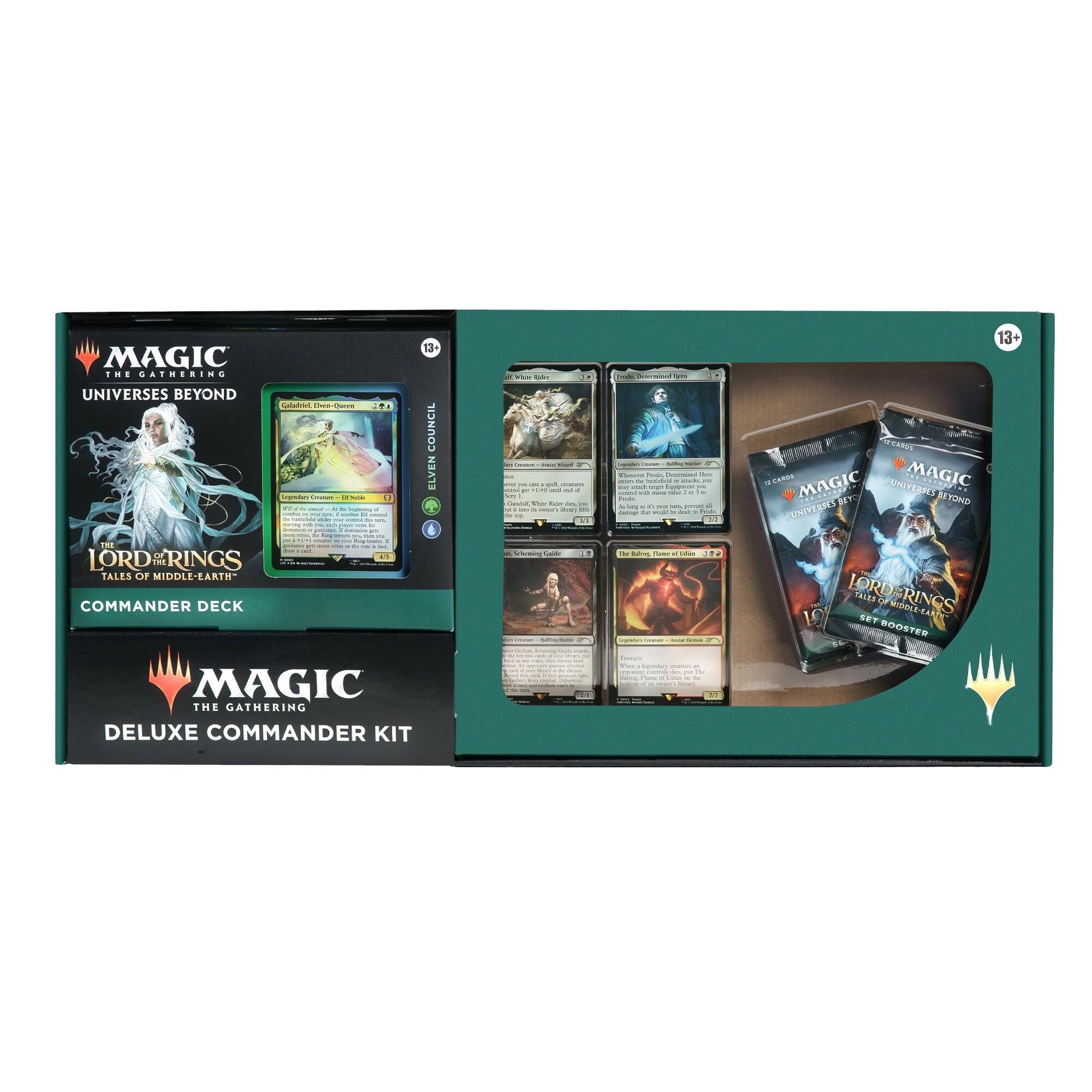 The Lord of the Rings: Tales of Middle-earth Deluxe Commander Kit - Elven Council [LTC] - MTG Sealed