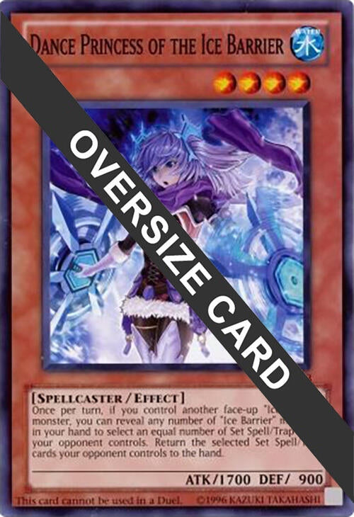 Dance Princess of the Ice Barrier (Oversized) (STBL-EN033) (MISC) - YuGiOh Single