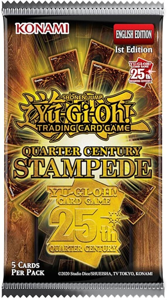 Quarter Century Stampede Booster Pack - YuGiOh Sealed
