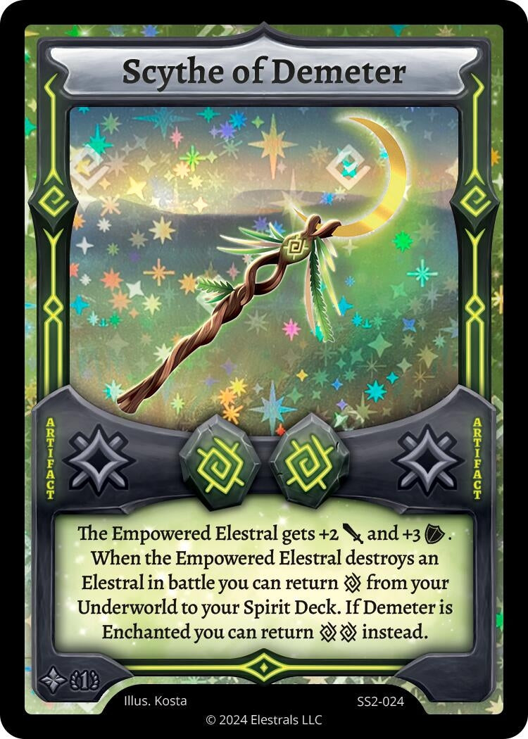 Image for Scythe of Demeter (SS2-024) (Shattered Stars Chapter 2 [SS2]) - Elestrals