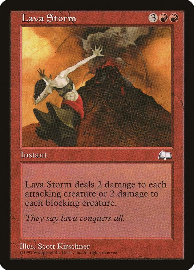 Lava Storm [WTH] - MTG Single