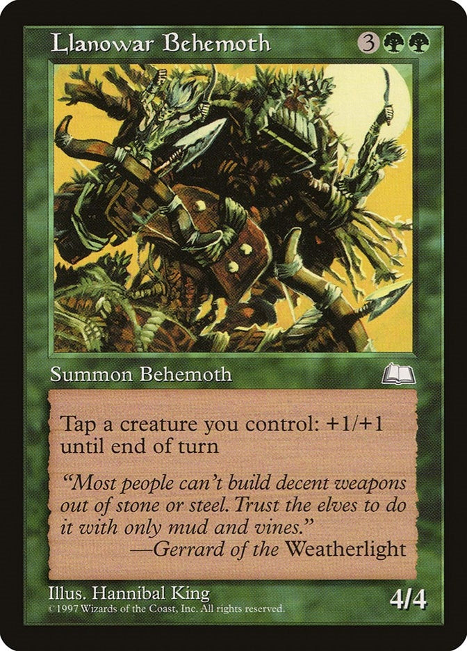 Llanowar Behemoth [WTH] - MTG Single