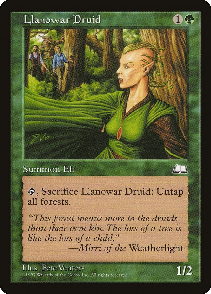 Llanowar Druid [WTH] - MTG Single