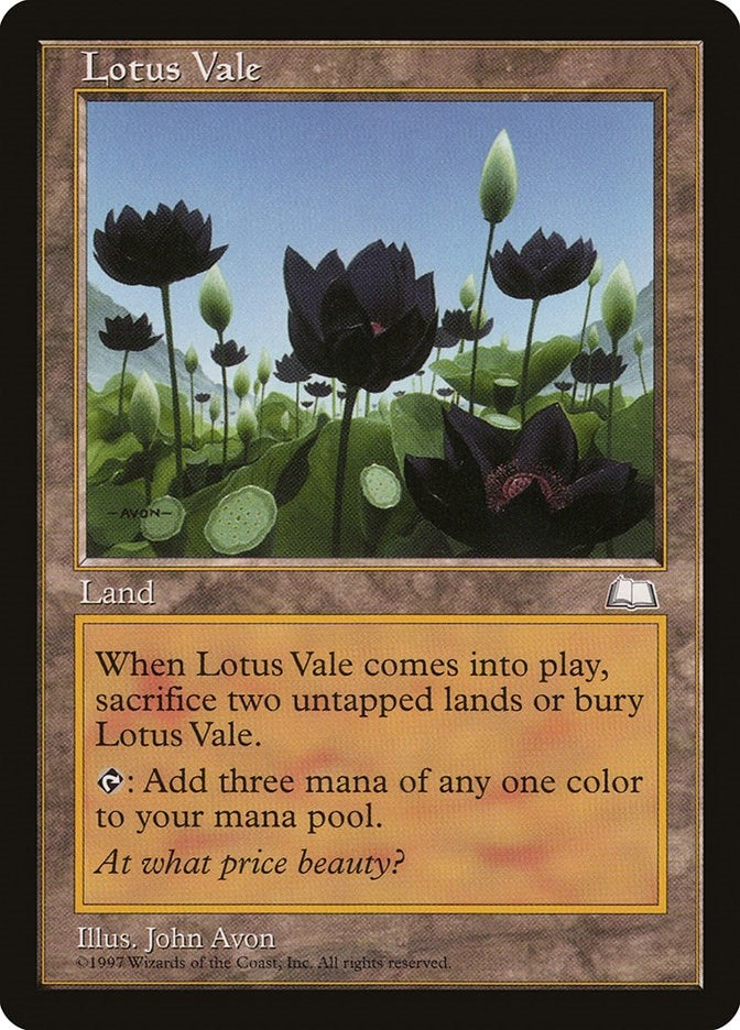 Lotus Vale [WTH] - MTG Single