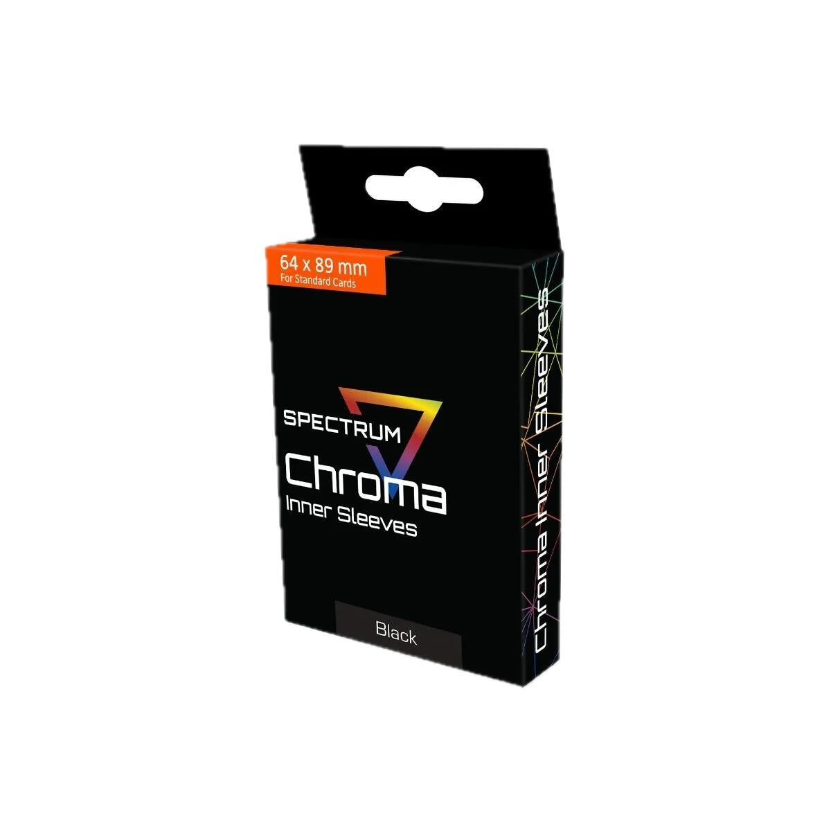 Image for BCW Chroma Inner Sleeve - Glossy Small - 100ct. Box (Black) - Card Sleeves