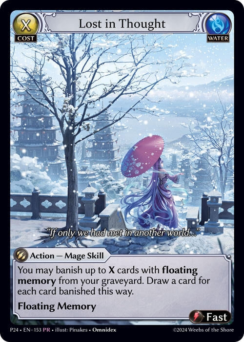 Image for Lost in Thought (153) (Promotional Cards) - Grand Archive TCG