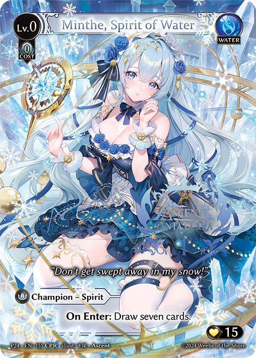 Image for Minthe, Spirit of Water (CPR) (155) (Promotional Cards) - Grand Archive TCG