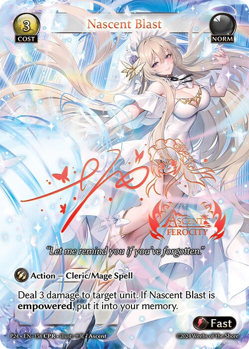 Image for Nascent Blast (CPR) (158) (Promotional Cards) - Grand Archive TCG