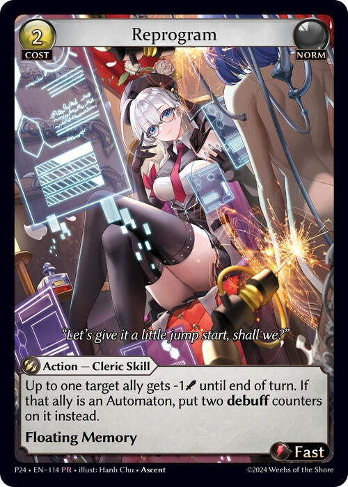 Image for Reprogram (114) (Promotional Cards) - Grand Archive TCG