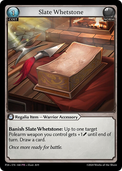 Image for Slate Whetstone (144) (Promotional Cards) - Grand Archive TCG