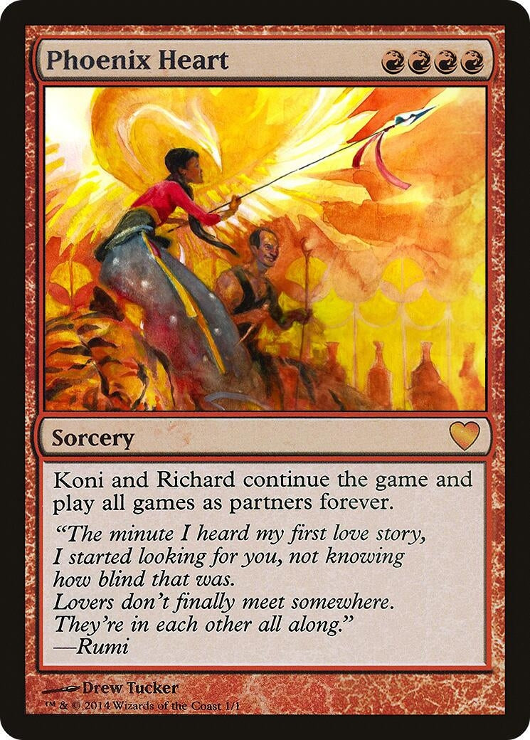 Phoenix Heart (1) [SPECIAL] - MTG Single