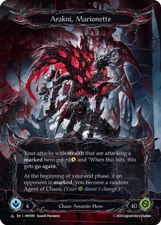 Arakni Marionette (Marvel) (HNT001) - Flesh and Blood TCG Single