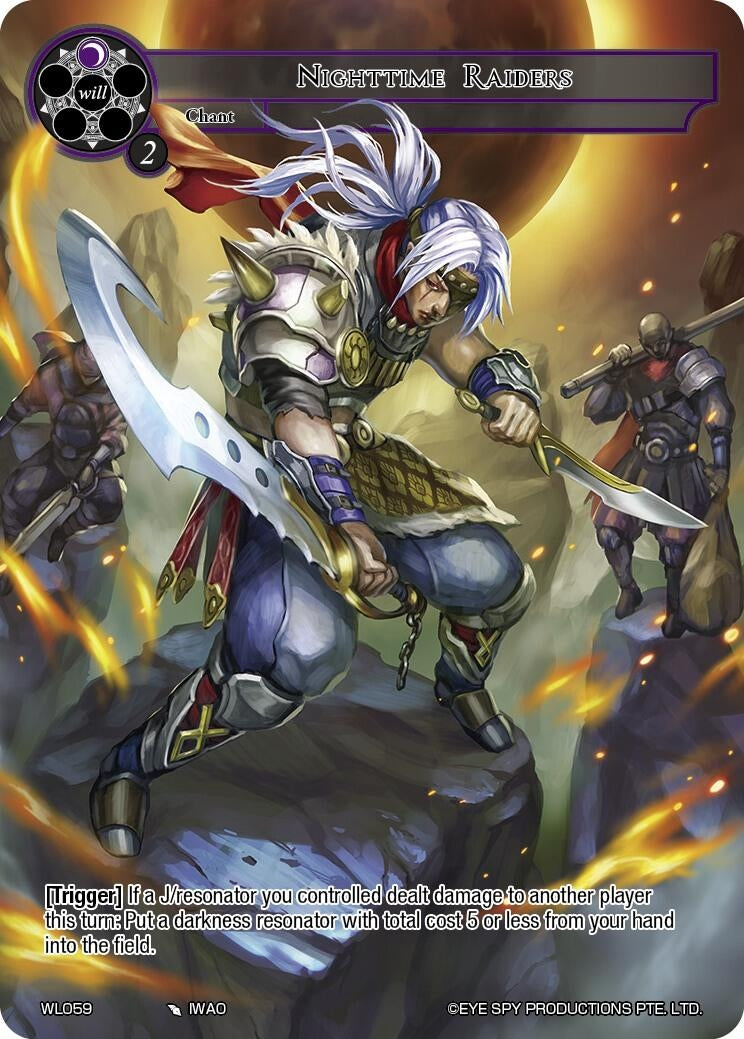Nighttime Raiders (WL059) [PRO] - Force of Will Single