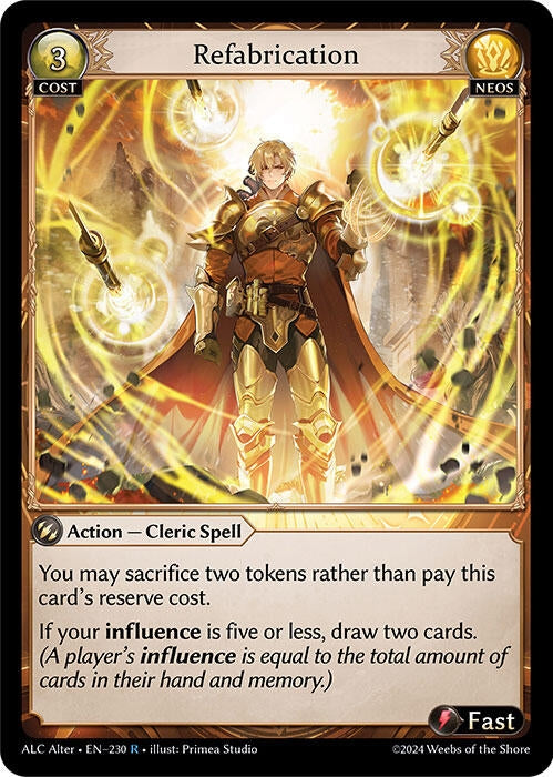 Refabrication (230) (Alchemical Revolution Alter Edition)