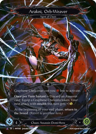Arakni Orb-Weaver (Marvel) (HNT005) - Flesh and Blood TCG Single