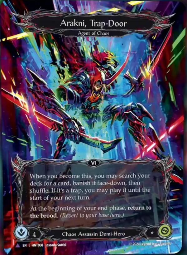 Arakni Trap-Door (Marvel) (HNT008) - Flesh and Blood TCG Single