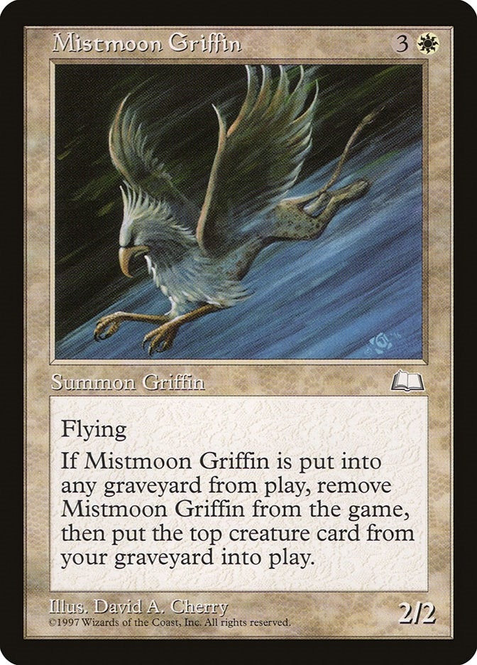 Mistmoon Griffin [WTH] - MTG Single