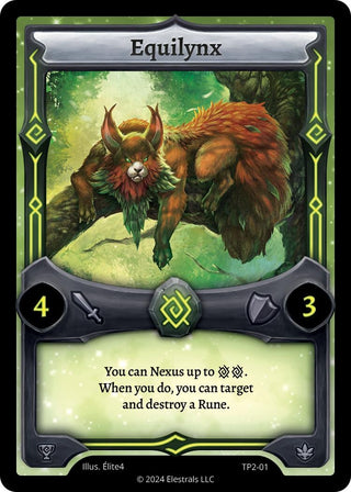 Image for Equilynx (TP2-01) (Organized Play Series 2) - Elestrals