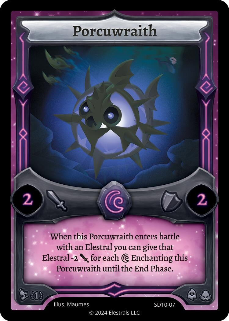 Image for Porcuwraith (SD10-07) (Fulgoryx Starter Deck) - Elestrals