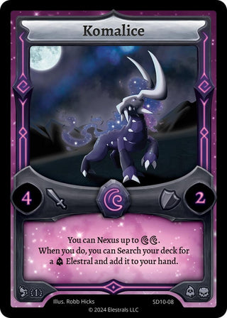 Image for Komalice (SD10-08) (Fulgoryx Starter Deck) - Elestrals
