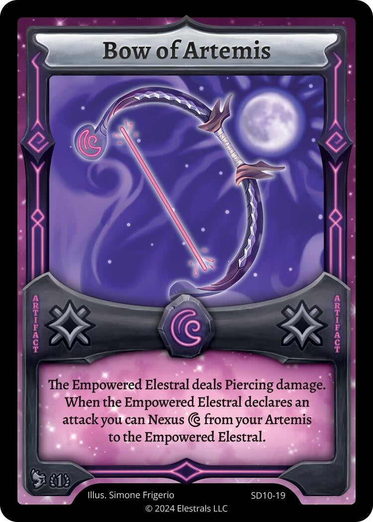 Image for Bow of Artemis (SD10-19) (Fulgoryx Starter Deck) - Elestrals