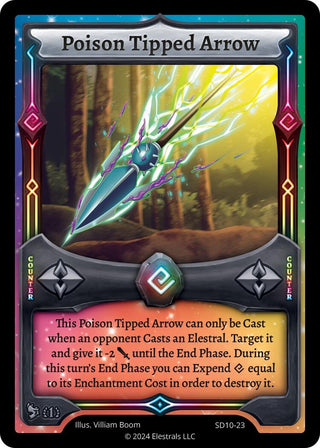 Image for Poison Tipped Arrow (SD10-23) (Fulgoryx Starter Deck) - Elestrals