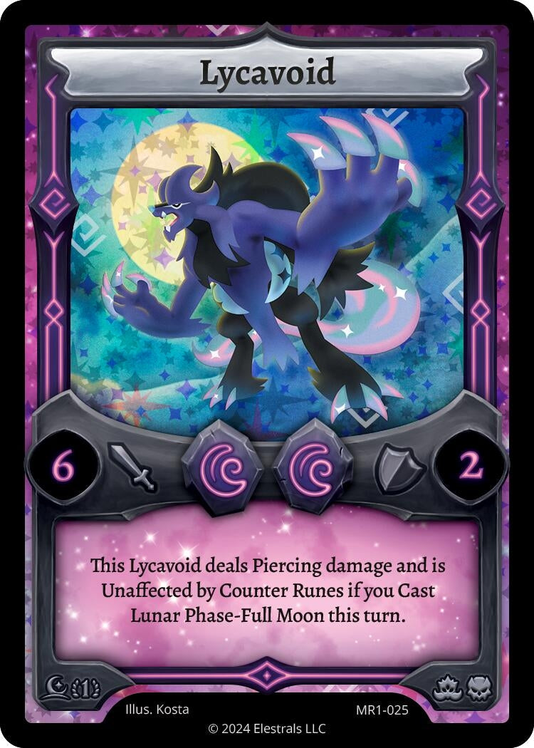 Image for Lycavoid (MR1-025) (Moonrise) - Elestrals