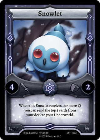 Image for Snowlet (MR1-063) (Moonrise) - Elestrals