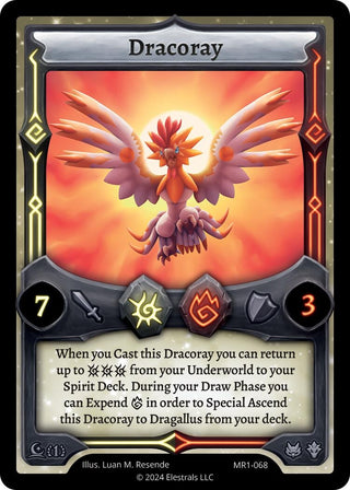 Image for Dracoray (MR1-068) (Moonrise) - Elestrals