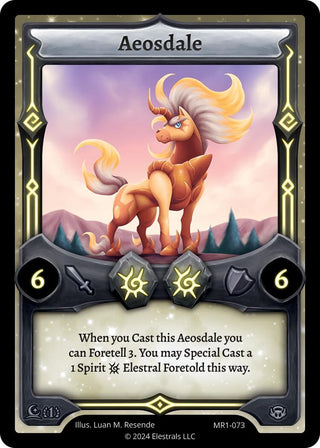 Image for Aeosdale (MR1-073) (Moonrise) - Elestrals