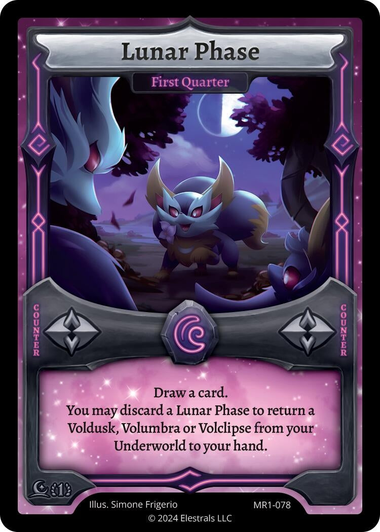 Image for Lunar Phase - First Quarter (MR1-078) (Moonrise) - Elestrals