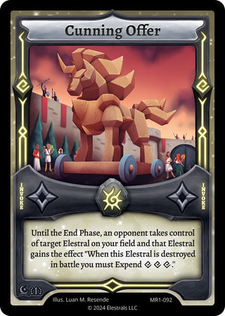 Image for Cunning Offer (MR1-092) (Moonrise) - Elestrals