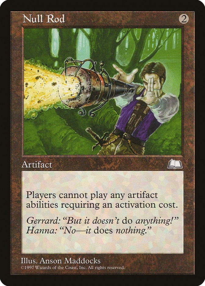 Null Rod [WTH] - MTG Single
