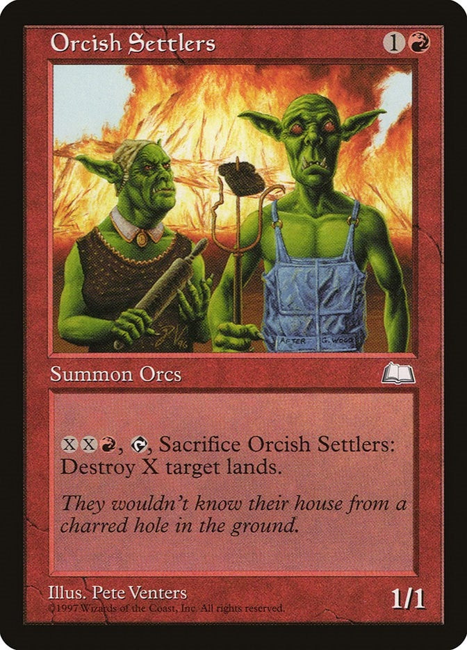 Orcish Settlers [WTH] - MTG Single
